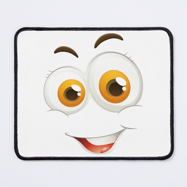Item preview, happy facial expression on white designed and sold by wafa80.