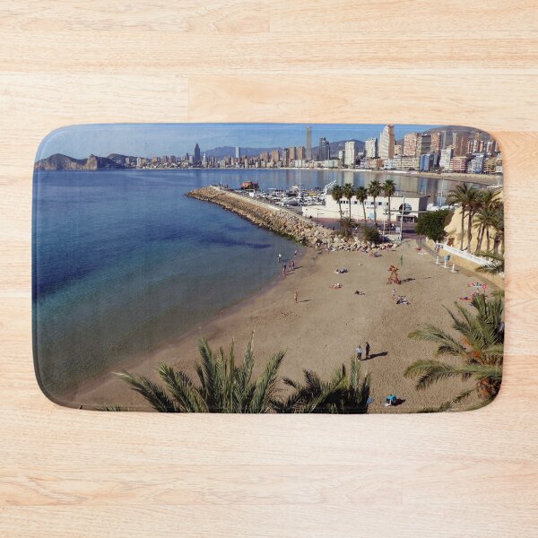Item preview, Benidorm Mal Pas Beach Costa Blanca Spain designed and sold by AndyEvansPhotos.