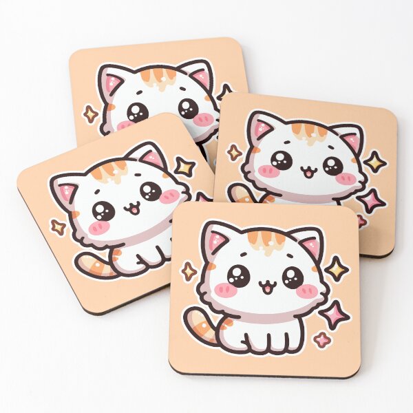 Item preview, Kawaii Cute Cat 4 | Pets and Animals for Men and Women t-shirt designed and sold by panchiTWO.