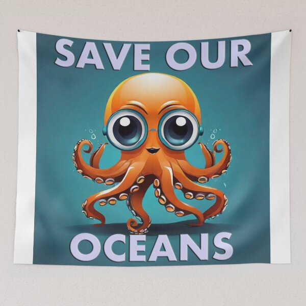 Item preview, Save Our Oceans designed and sold by likbatonboot.