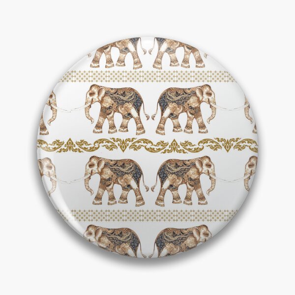 Item preview, Thai elephants and Thai patterns are sweet, soft, and beautiful. designed and sold by K-Kwan.