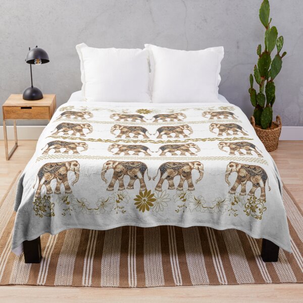 Item preview, Thai elephants and Thai patterns are sweet, soft, and beautiful. designed and sold by K-Kwan.