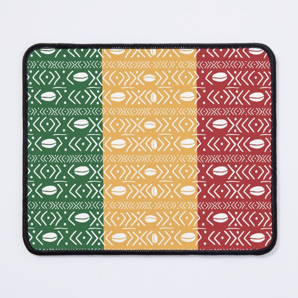 Item preview, Rasta pack bogolan fabric designed and sold by Wolagno.