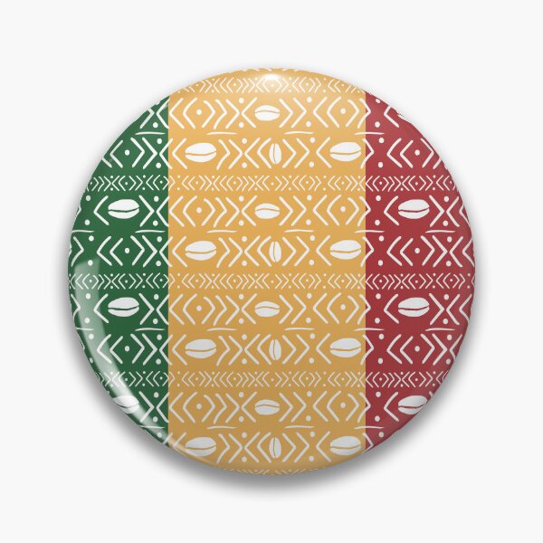 Item preview, Rasta pack bogolan fabric designed and sold by Wolagno.