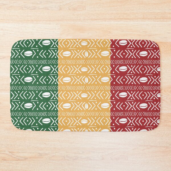 Item preview, Rasta pack bogolan fabric designed and sold by Wolagno.