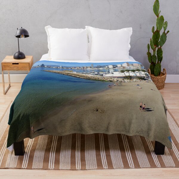 Item preview, Benidorm Mal Pas Beach Costa Blanca Spain designed and sold by AndyEvansPhotos.