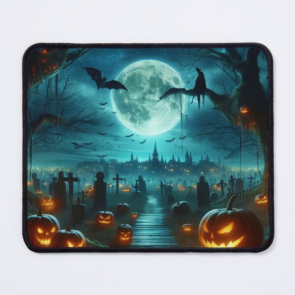 Item preview, Haunted Hollows Cemetery designed and sold by Drawing33.