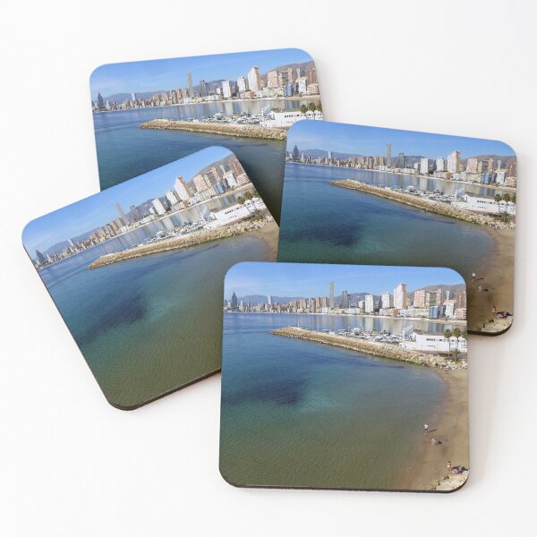 Item preview, Benidorm Mal Pas Beach Costa Blanca Spain designed and sold by AndyEvansPhotos.