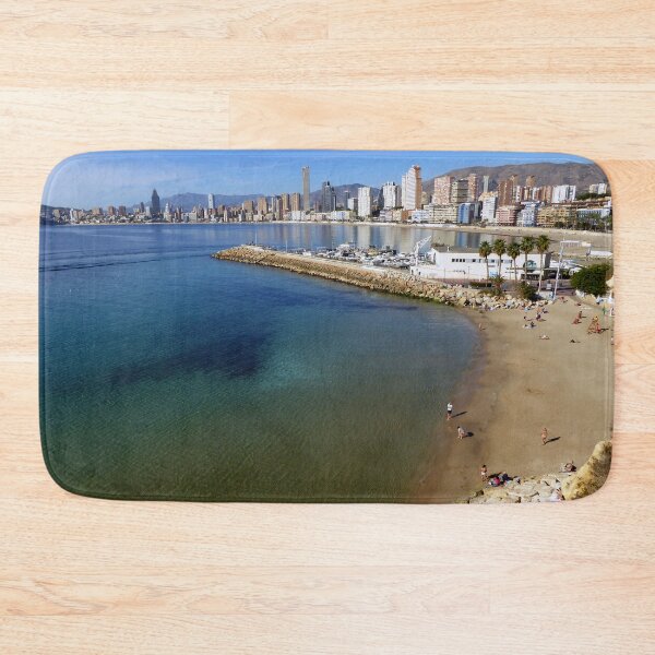 Item preview, Benidorm Mal Pas Beach Costa Blanca Spain designed and sold by AndyEvansPhotos.