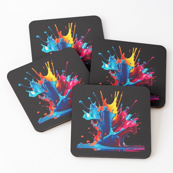 Item preview, Color Splash Paint: Vibrant Expression in Every Hue designed and sold by Wonder Pixel Studio.