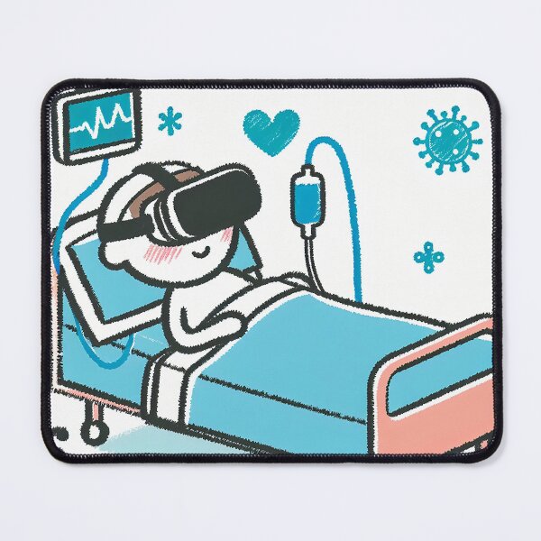 Item preview, "Virtual Healing Oasis: VR Serenity in Intensive Care" designed and sold by zzz888.