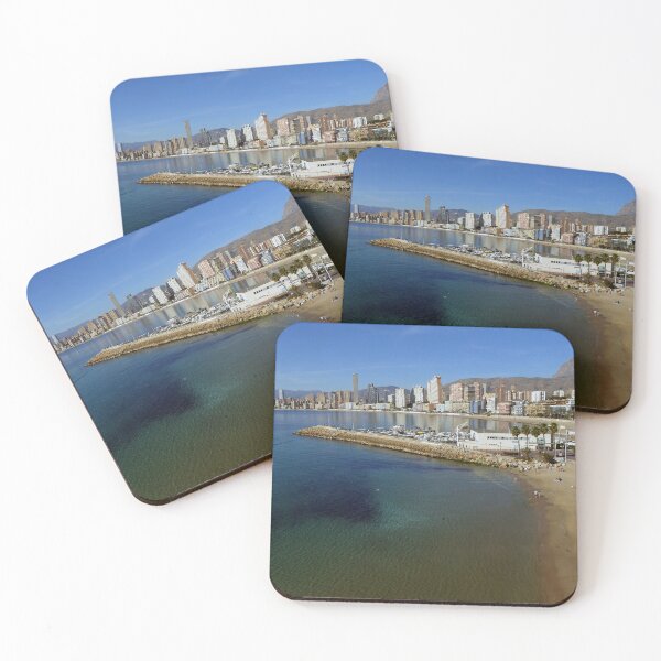 Item preview, Benidorm Mal Pas Beach Costa Blanca Spain designed and sold by AndyEvansPhotos.