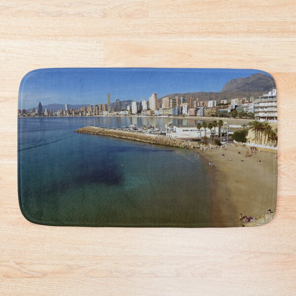 Item preview, Benidorm Mal Pas Beach Costa Blanca Spain designed and sold by AndyEvansPhotos.