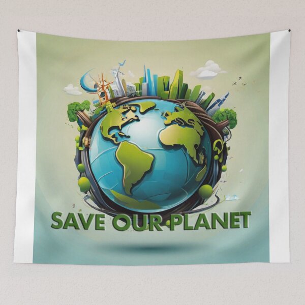 Item preview, Save Our Planet designed and sold by likbatonboot.