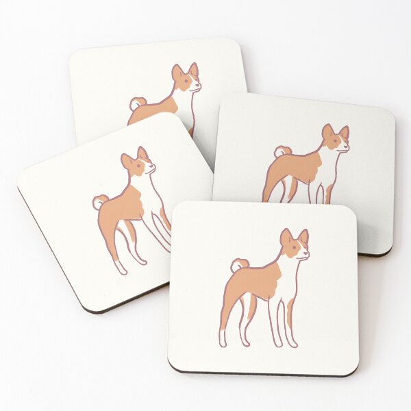 Item preview, basenji dog illustration  designed and sold by Mayarart.