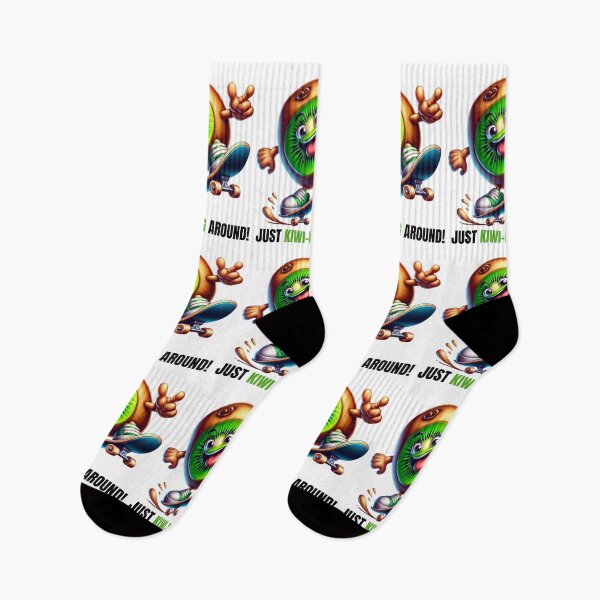 Item preview, Skateboarding Kiwi - Fruity Thrills designed and sold by vk09.