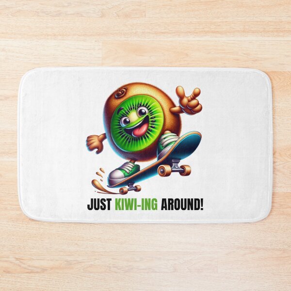 Item preview, Skateboarding Kiwi - Fruity Thrills designed and sold by vk09.