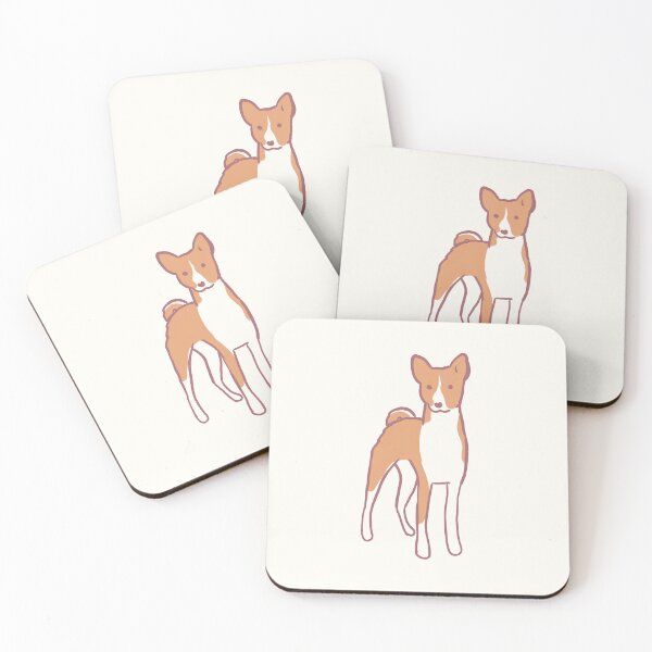 Item preview, basenji dog art designed and sold by Mayarart.