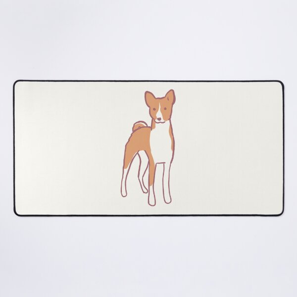 Item preview, basenji dog art designed and sold by Mayarart.
