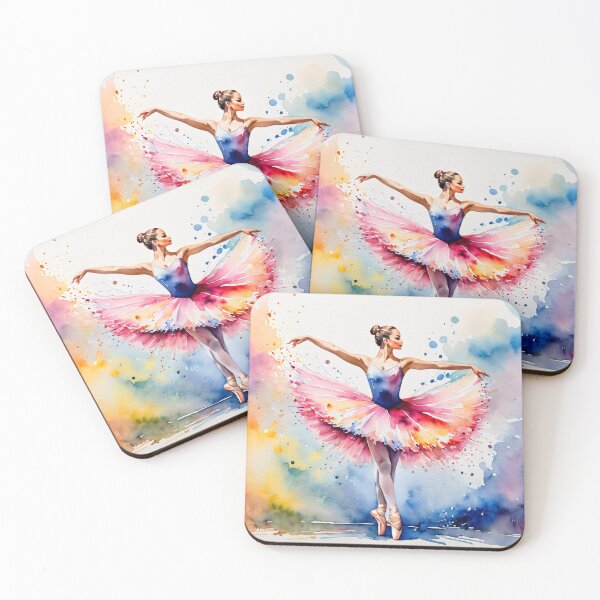 Item preview, Ballet Dancer's Ethereal Grace designed and sold by Delemore Art.
