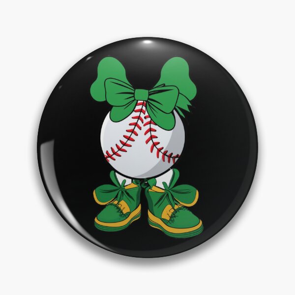 Item preview, Lady Prone To Shenanigans and Malarkey Baseball designed and sold by BlueGoldArt.