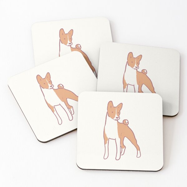 Item preview, basenji dog art designed and sold by Mayarart.