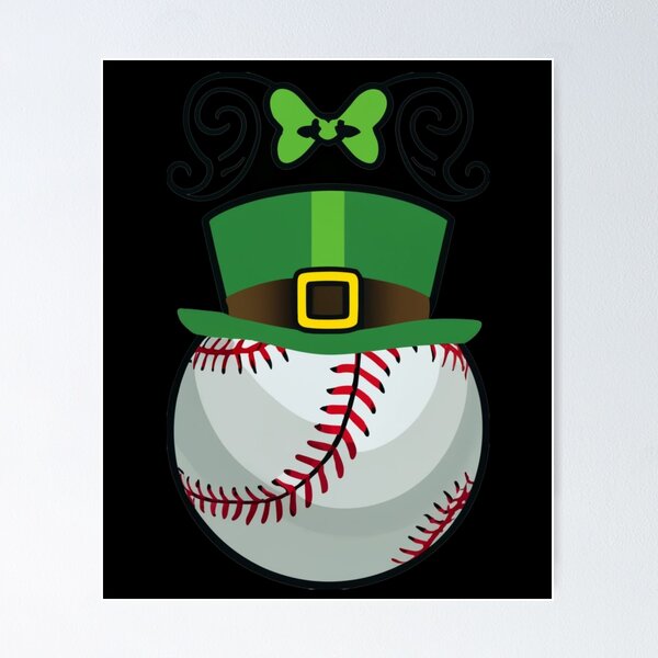 Item preview, Prone To Shenanigans and Malarkey Baseball #2 designed and sold by BlueGoldArt.
