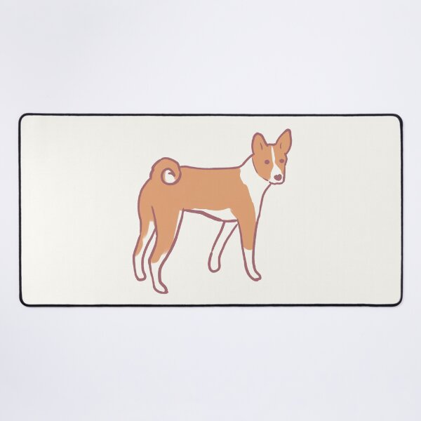 Item preview, basenji dog drawing designed and sold by Mayarart.