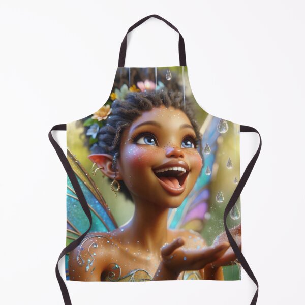 Item preview, Whispers of the Rainforest: The Indigenous Fairy Catching Raindrops designed and sold by Te-Ane.