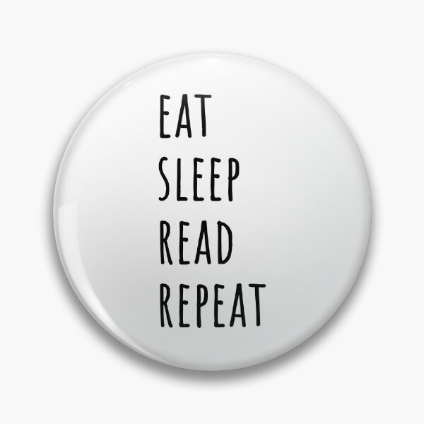 Item preview, Eat Sleep Read Repeat designed and sold by EmeraldeaArt.