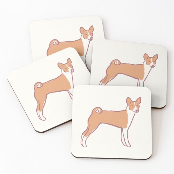 Item preview, Cute basenji dog drawing  designed and sold by Mayarart.