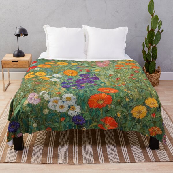 Item preview, Gustav Klimt Flower Garden designed and sold by maniacfitness.
