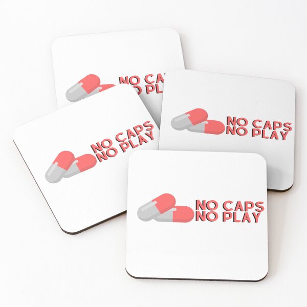 Item preview, No Caps No Play  designed and sold by raveaboutit.