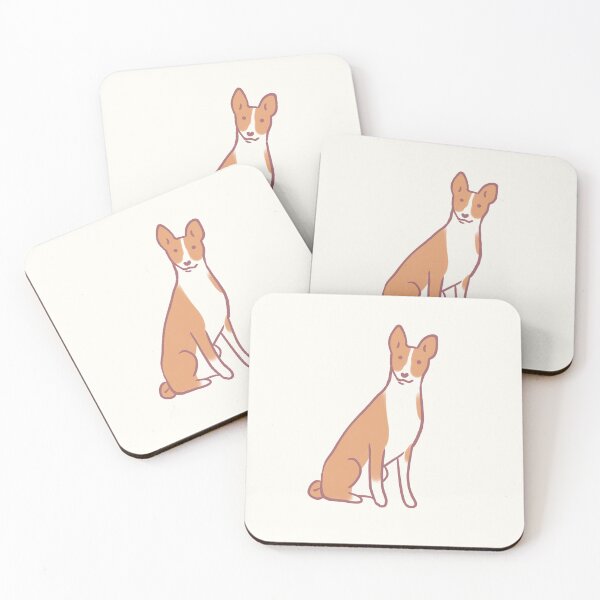 Item preview, Cute basenji dog illustration  designed and sold by Mayarart.