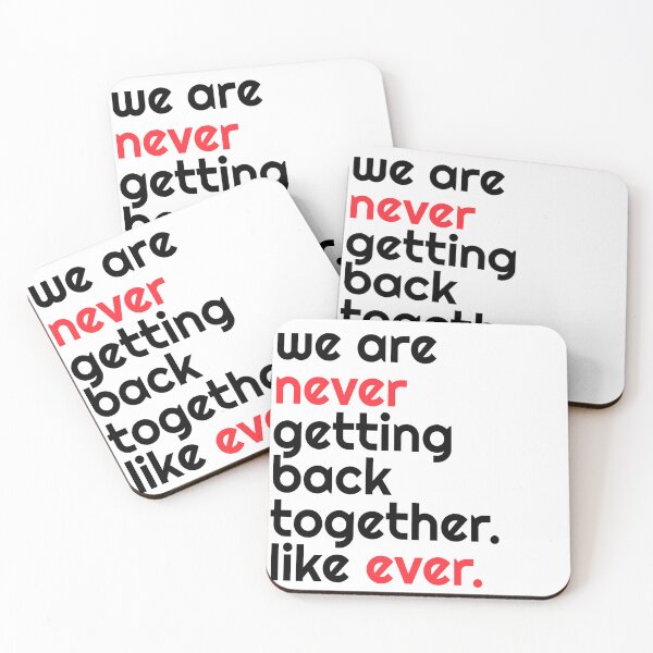 Item preview, we are never ever getting back together designed and sold by wexas.
