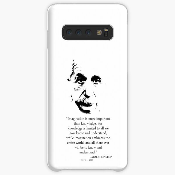 Albert Einstein Imagination Samsung Galaxy Snap Case