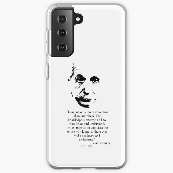 Albert Einstein Imagination Samsung Galaxy Soft Case