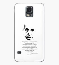 Albert Einstein Vorstellungskraft Hülle & Skin für Samsung Galaxy