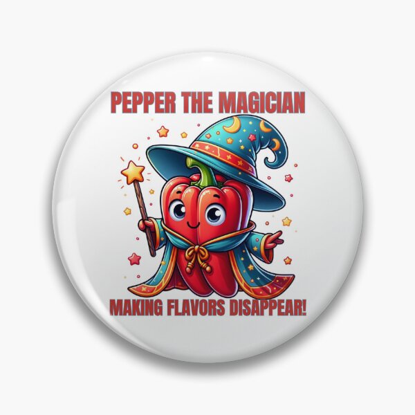 Item preview, Pepper the Magician - Spicy Spells designed and sold by vk09.