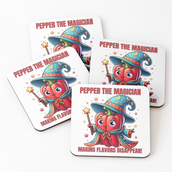 Item preview, Pepper the Magician - Spicy Spells designed and sold by vk09.