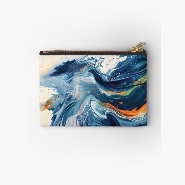 Item preview, Fluid art - flowing abstract waves designed and sold by Wildflow Creations.