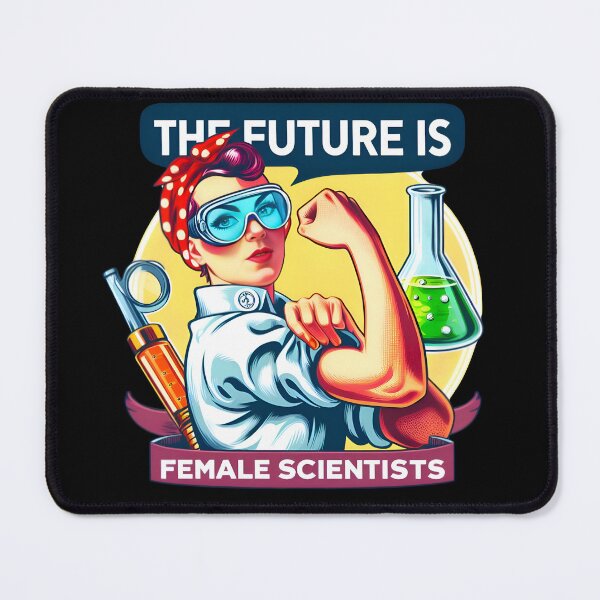 Item preview, The Future is Female Scientist - Lady Lab Rules designed and sold by ashdenent.