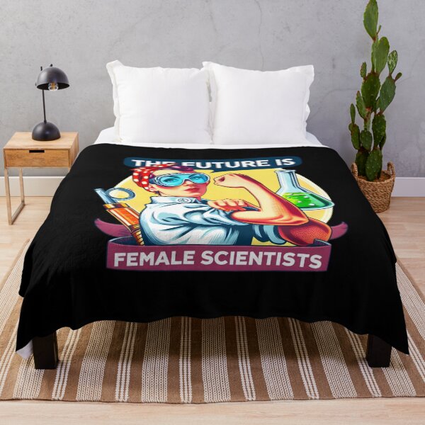 Item preview, The Future is Female Scientist - Lady Lab Rules designed and sold by ashdenent.