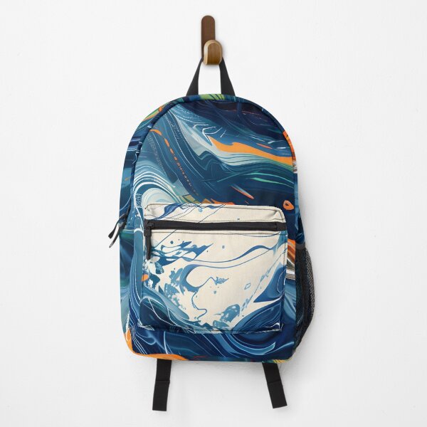 Item preview, Fluid art - flowing abstract waves designed and sold by Wildflow Creations.