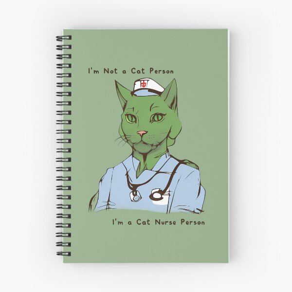 Item preview, I'm Not a Cat Person, I'm a Cat Nurse Person designed and sold by @ndrys.