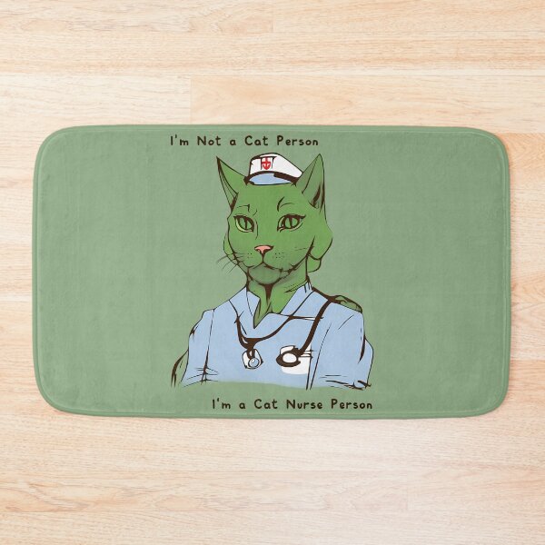 Item preview, I'm Not a Cat Person, I'm a Cat Nurse Person designed and sold by @ndrys.