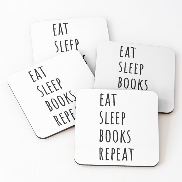 Item preview, Eat Sleep Books Repeat designed and sold by EmeraldeaArt.