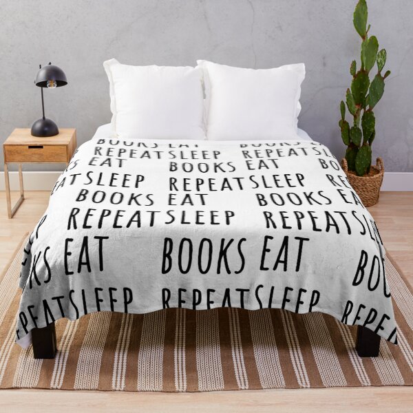 Item preview, Eat Sleep Books Repeat designed and sold by EmeraldeaArt.