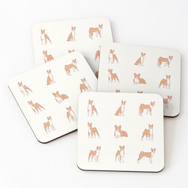 Item preview, Cute basenji dog illustration pack designed and sold by Mayarart.