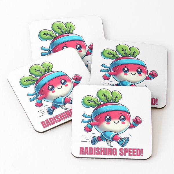 Item preview, Radishing Runner - Quick as Greens designed and sold by vk09.